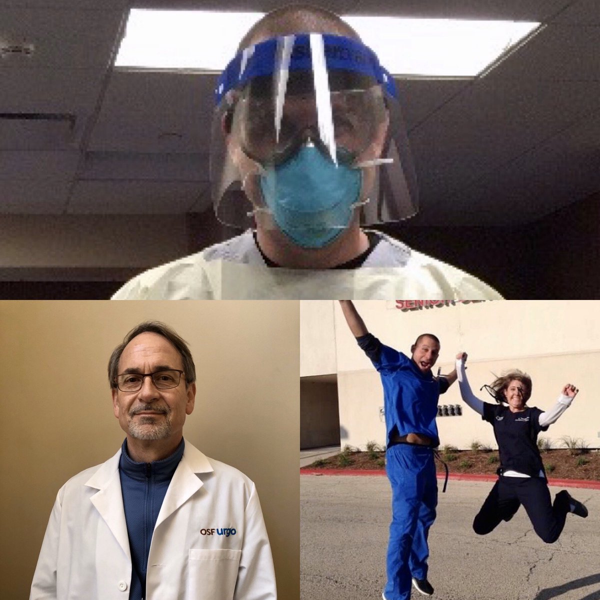 jodee_bauman's tweet photo. To all the essential workers and especially those in my family (Jared Rogers Dr. - Jordan- Nurse, @Dawn Dawn P.A. and @Noah_B11 medical scribe)....Thank you!  We ❤️ u!  #princespride #princesthankyou https://t.co/r2VMRXr1yJ