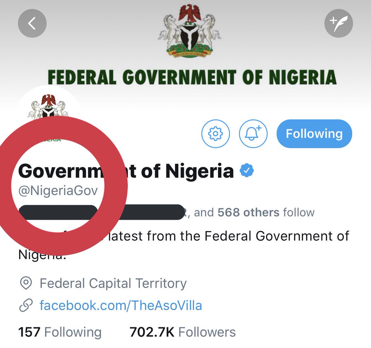Government of Nigeria (parody) (@NigeriaFederal) / Posts / X