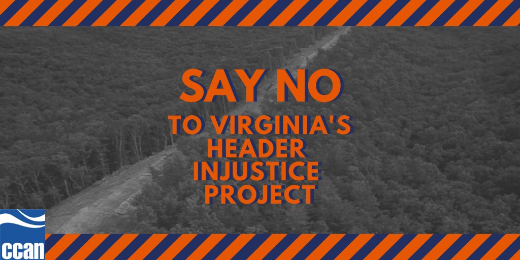CCAN's tweet image. What’s the #HeaderInjusticeProject? It’s the biggest Virginia pipeline build-out you HAVEN’T heard of. Why? @vanatural is trying to sneak it through. 
Video Town Hall Thursday 4/23 to learn more: bit.ly/HIPtownhall #HIPCheck