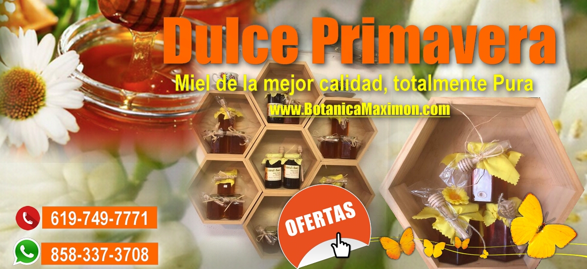 En primavera endulza tu vida con la miel de abeja 100% pura y natural.
Para pedido online haz click aquí https://t.co/GJWxB4hVt8
Su pedido se lo enviamos mediante UPS
☎: (619) 749-7771
#botanica #maximon #elcajon #california #hierbas #flores #religiosos #hiundistas https://t.co/ZnV83hRwtj