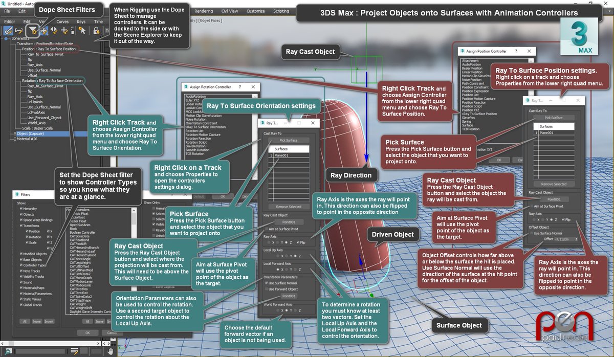PEN_Productions's tweet photo. 3DS Max Project Objects to Surface with Animation Controllers

#3DSMax

https://t.co/NWnT4lNbnu https://t.co/JCW820rePp