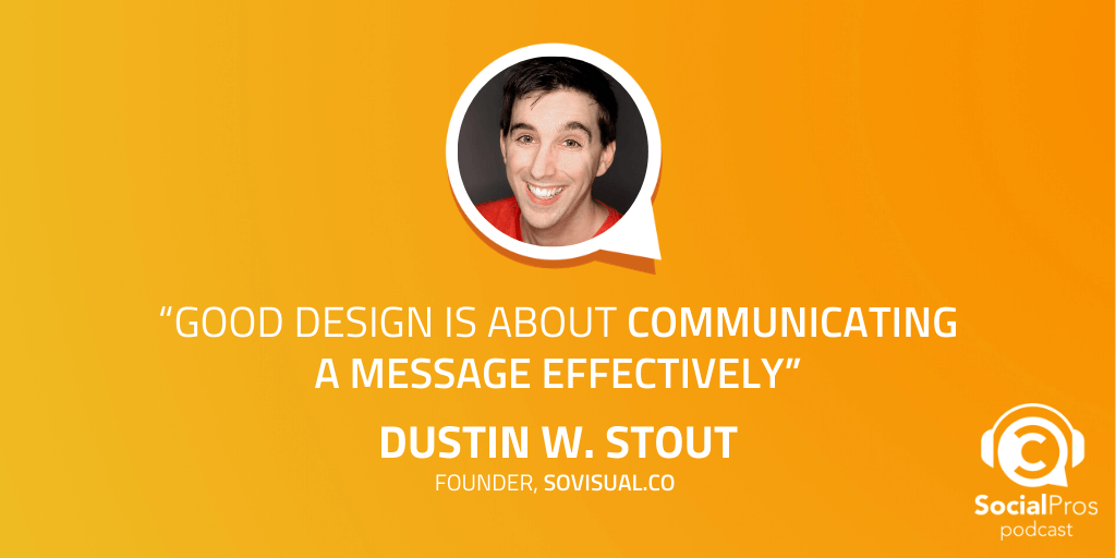 jaybaer's tweet photo. Join us on this week’s episode of Social Pros, where we speak to the Founder of @SoVisualco, @DustinWStout about what makes people want to engage with social media visuals. https://t.co/XRNK4KPRR6 https://t.co/grx0CJziz4