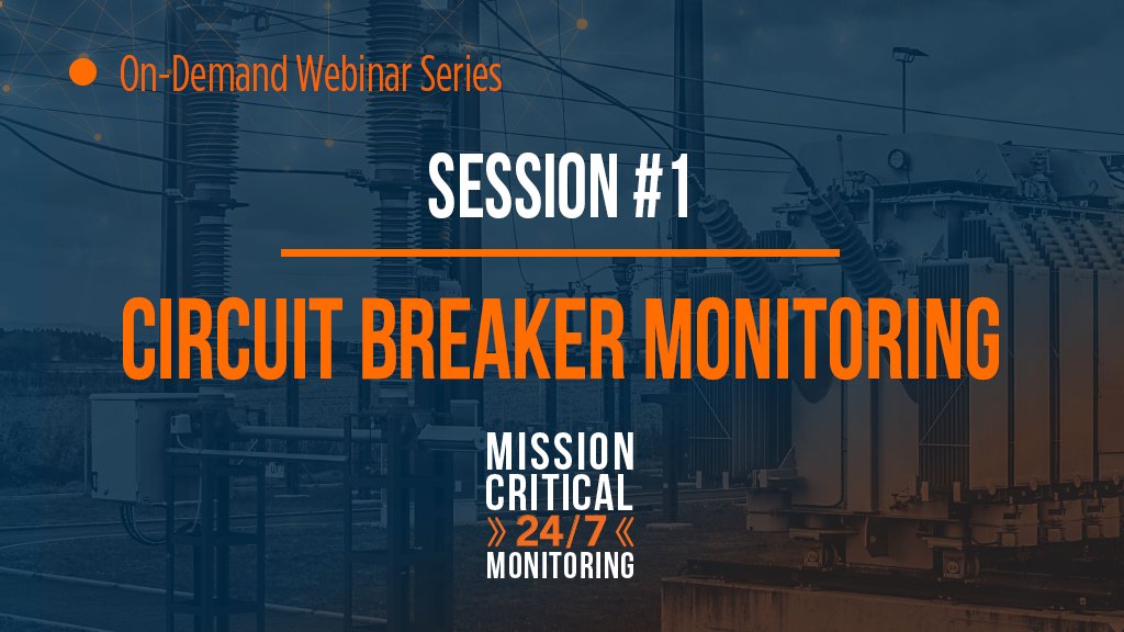 FranklinGrid's tweet photo. Join our industry pros for an on-demand webinar series. This week, learn how to improve the efficiency, service life, and reliability of your electric utility systems with circuit breaker monitoring. https://t.co/lHneDSP0Rp https://t.co/YGpwirKJKs