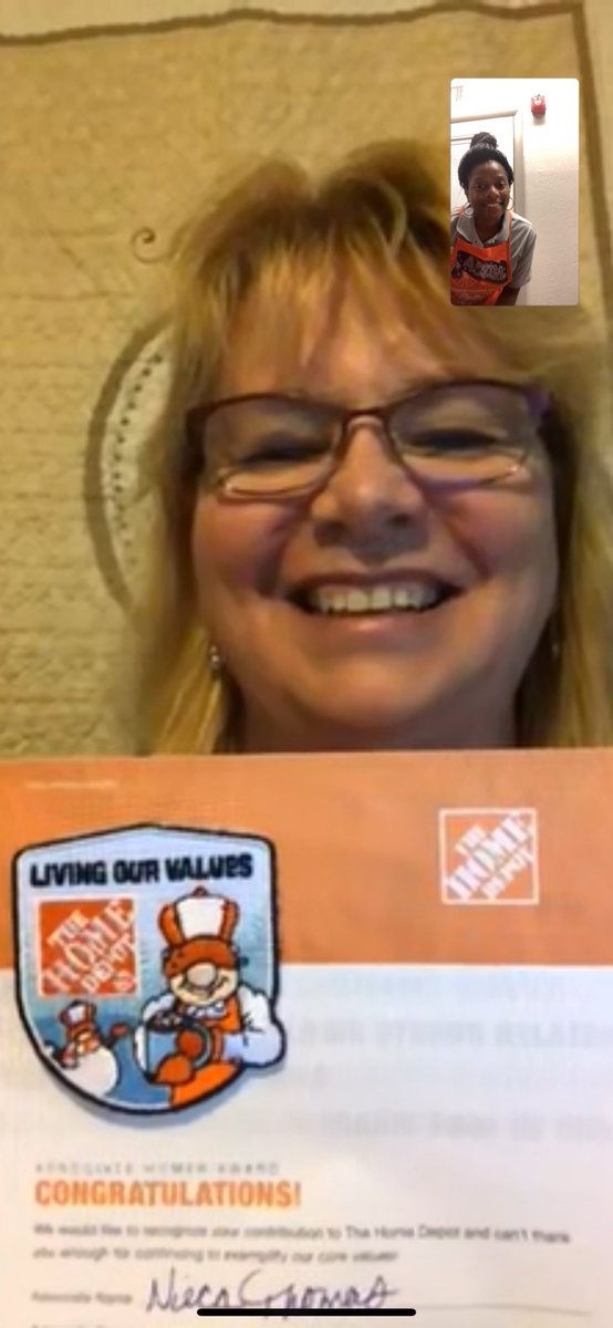 Marlaina Smith (@marlaina_smith) on Twitter photo #243 #THDOrange #D165 A Big Thank you to ASDS Nieca for Leading Orange and Living the Values of Taking Care of People. Thank you for all you do for your Team in this crazy Covid season! <a href="/sgaskinshd/">Stacey Gaskins</a> <a href="/Allison_HD/">Allison Cintron</a> <a href="/AmandaKincadeSE/">Amanda Kincade</a> #243 #THDOrange #D165 A Big Thank you to ASDS Nieca for Leading Orange and Living the Values of Taking Care of People. Thank you for all you do for your Team in this crazy Covid season! <a href="/sgaskinshd/">Stacey Gaskins</a> <a href="/Allison_HD/">Allison Cintron</a> <a href="/AmandaKincadeSE/">Amanda Kincade</a>