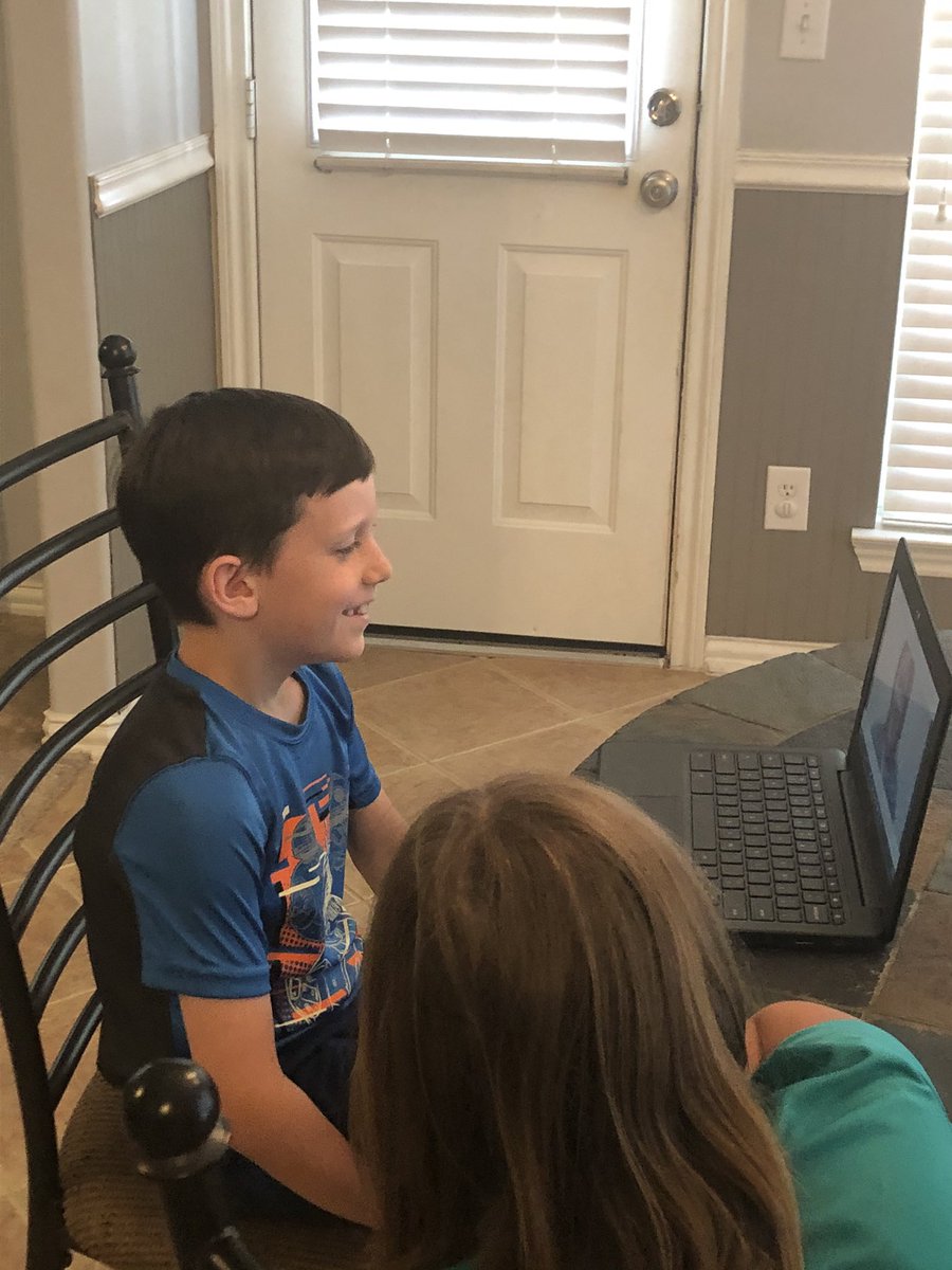 MrsPatrick_GLJH's tweet photo. He LOVED getting to talk to @CPES_MrsDo today! You made his day! Thank you! https://t.co/xTpQaejwVI