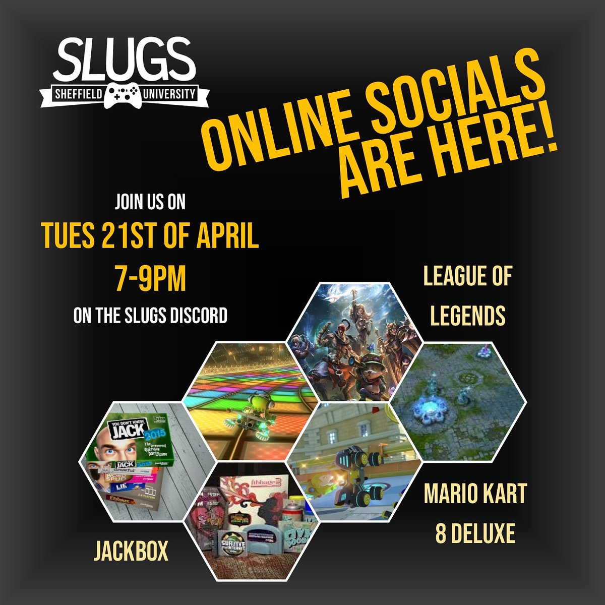 Sheffield Uni Gaming Society tweet media