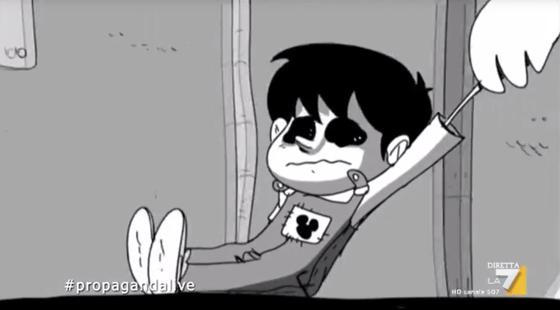 welikeduel's tweet photo. *Cartoon registrato prima del dpcm sul coronavirus

#propagandalive @zerocalcare https://t.co/RplGdCrWPA
