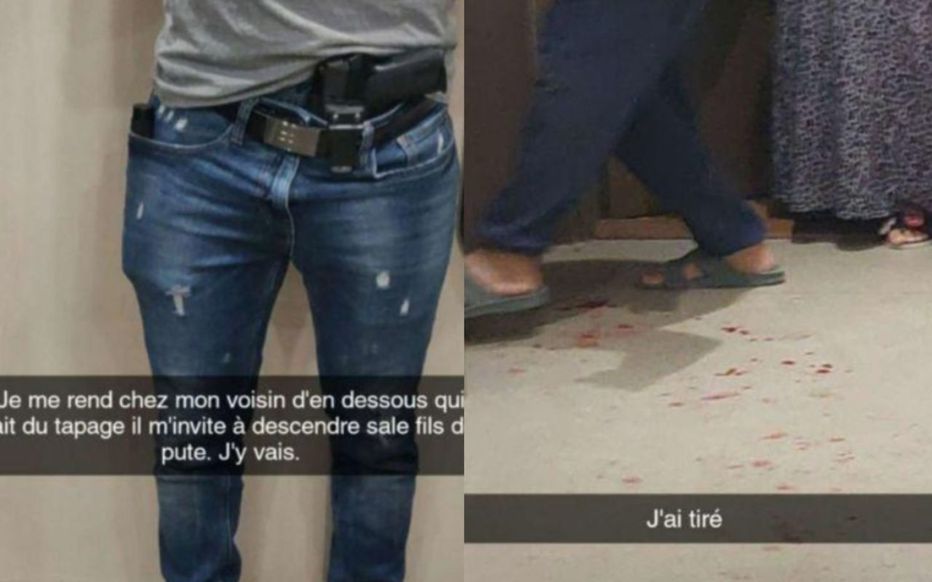 Sht_dono's tweet photo. Systématique, le Parisien et la Justice française dans l'indignité la plus totale présentent un criminel policier comme une victime, si vous descendez tirer une balle dans l'abdomen de votre voisin il n'y AUCUNE chance que vous dormiez ensuite dans votre lit, sauf chez la police. https://t.co/80BauKl5W5