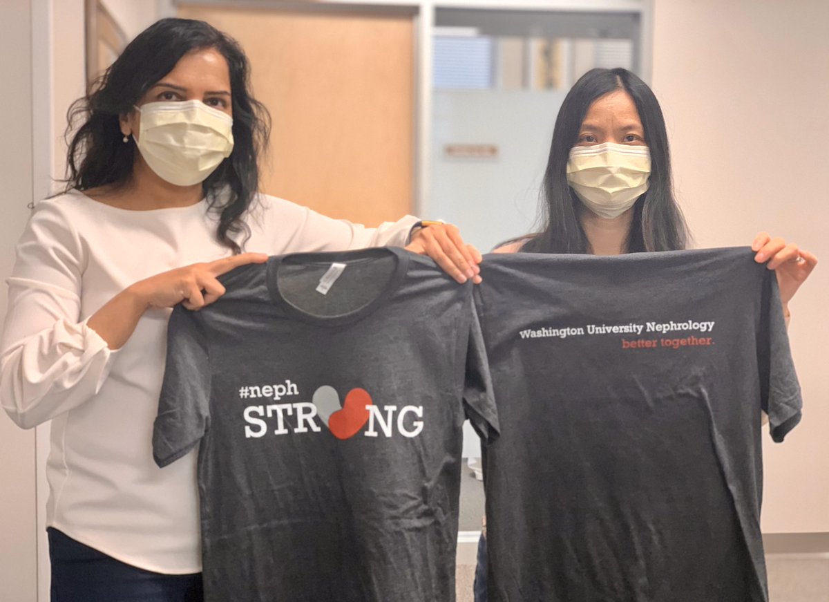WashU Nephrology (@washunephrology) on Twitter photo A BIG thank you 🙏 to <a href="/VijayanMD/">Anitha Vijayan</a> and <a href="/Ting2li/">Tingting Li, MD, MSCI</a> whose talented x 💯 dtr & son designed our new @WUNephrology t-shirts! #nephSTRONG #covid19 #WeAreAllInThisTogether @Maya__Menon A BIG thank you 🙏 to <a href="/VijayanMD/">Anitha Vijayan</a> and <a href="/Ting2li/">Tingting Li, MD, MSCI</a> whose talented x 💯 dtr & son designed our new @WUNephrology t-shirts! #nephSTRONG #covid19 #WeAreAllInThisTogether @Maya__Menon