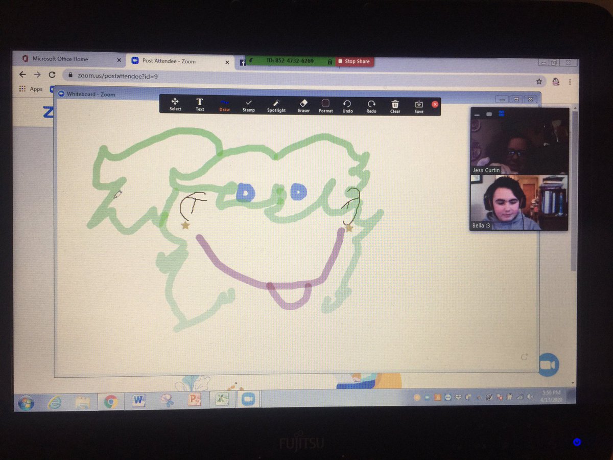 WorcesterYPP's tweet photo. Talking #illustration with one of our young zine makers via @zoom_us #wypp #zinelife #onlinelearning https://t.co/nDvwE1TuE3