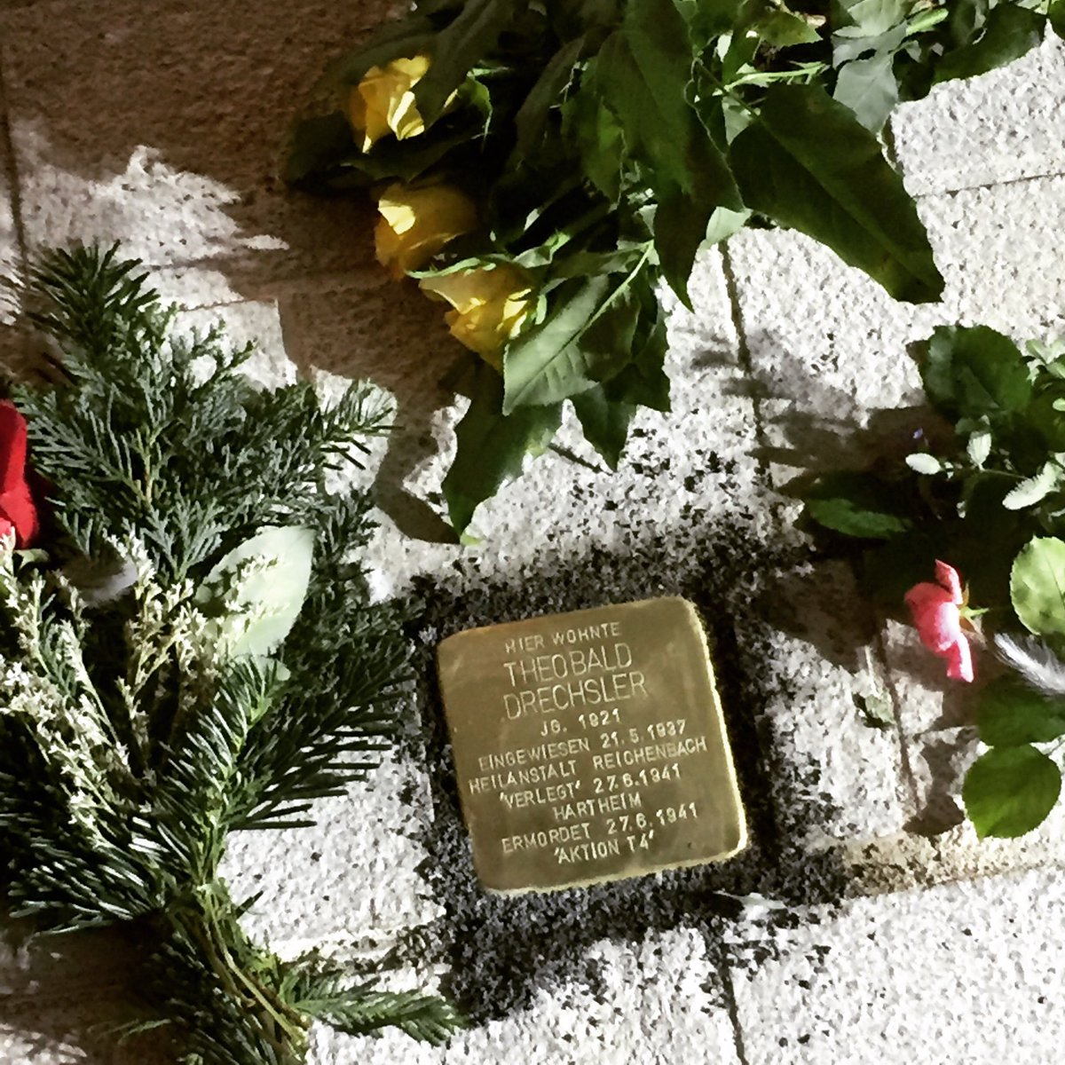 While you wander around, keep an eye out for  @_Stolpersteine_ - small ‘stumbling stones’ that memorialise the victims of the Nazis who lives in our city and strolled these streets.