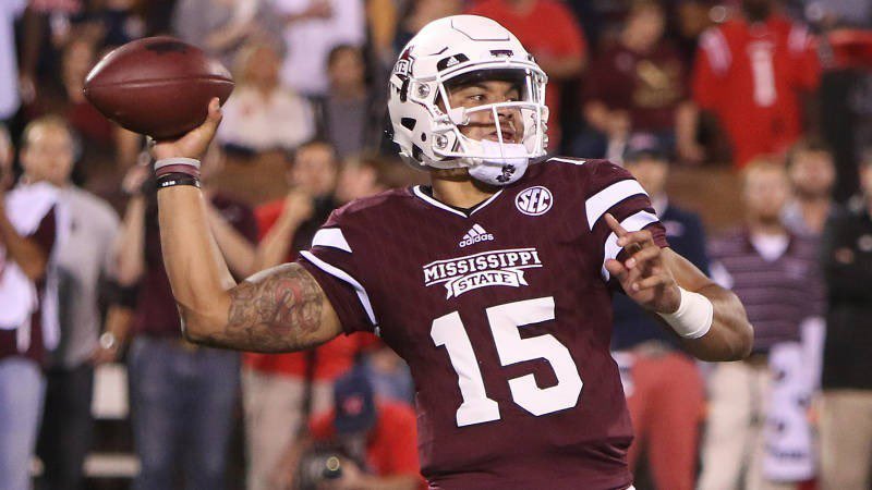 kmichaux8's tweet image. Extremely excited to say I have received a PWO to play quarterback at Mississippi State University!!!