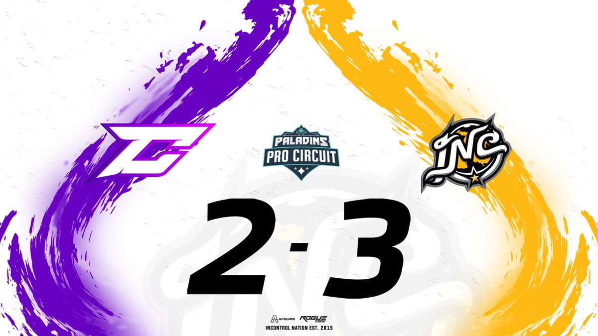 InControlGG's tweet photo. We take the series against @TeamClarityGG 3-2 in our @PaladinsPro Circuit match &amp; advance to 3-1 in our standings!!! #InCNation💫 https://t.co/I7Kk3bXhxN