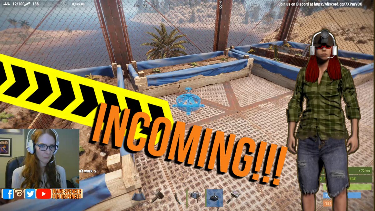Lovely little Rust video capturing my sea view garden, and <a href="/shepherdkevin/">Kevin Shepherd</a> *accidentally* smashing his minicopter into it... thanks babe youtube.com/watch?v=TSTRV4…  #rust <a href="/playrust/">Rust</a>