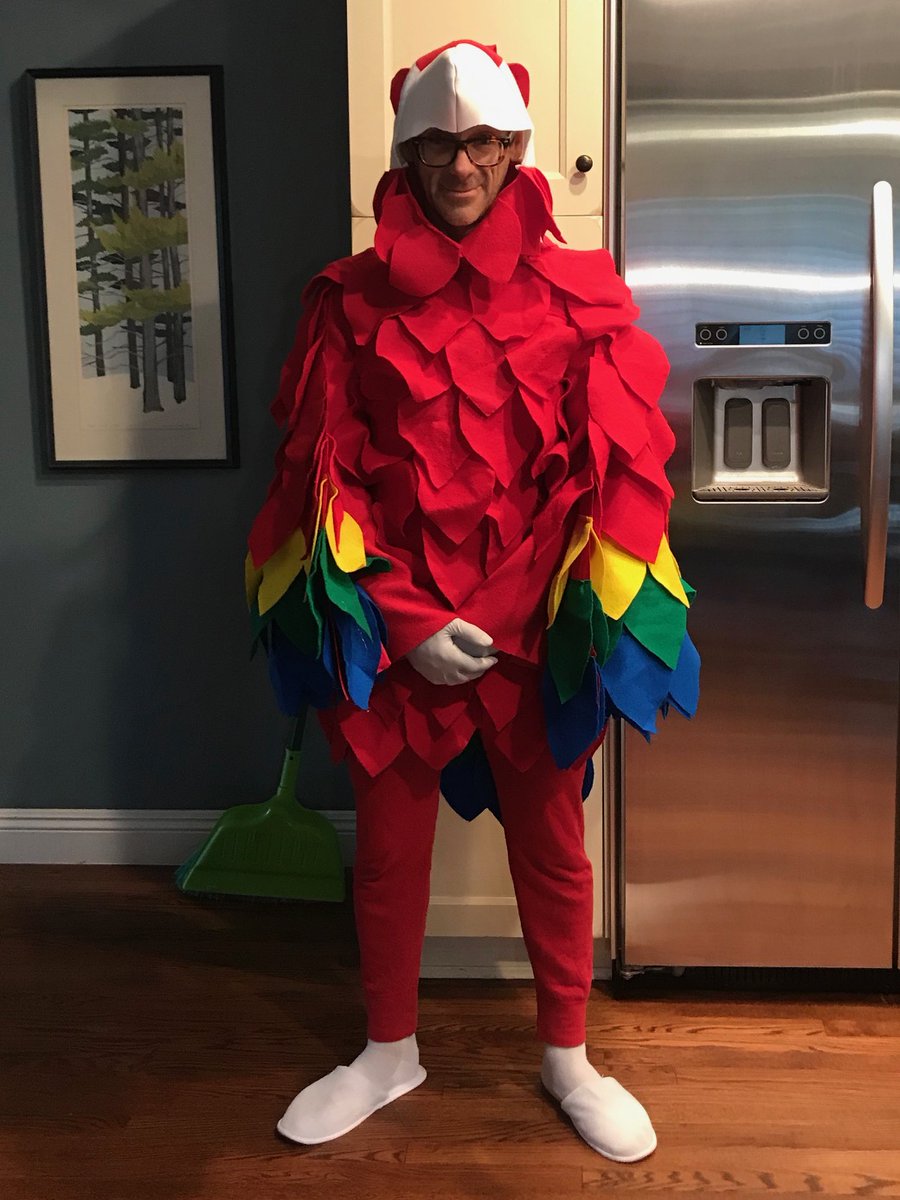 Attention all scientists: I declare next week "Zoom Call Halloween". show up to all zoom meetings in costume. 

please RT