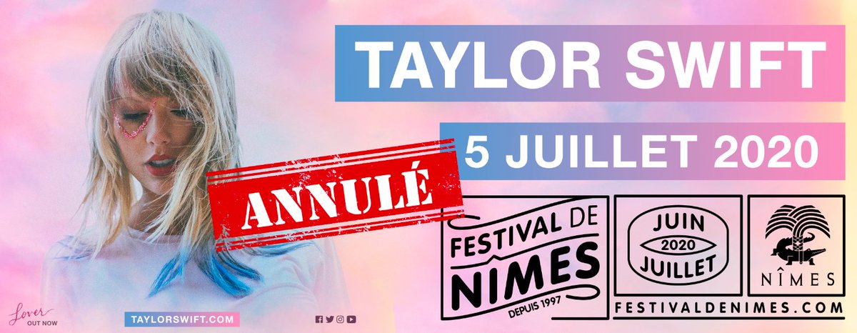 FestivalDeNimes's tweet photo. ⚠️ Informations Concert Taylor Swift Nîmes ⚠️ + d'infos sur notre page FB
#TaylorSwift https://t.co/8DeJQHR93A