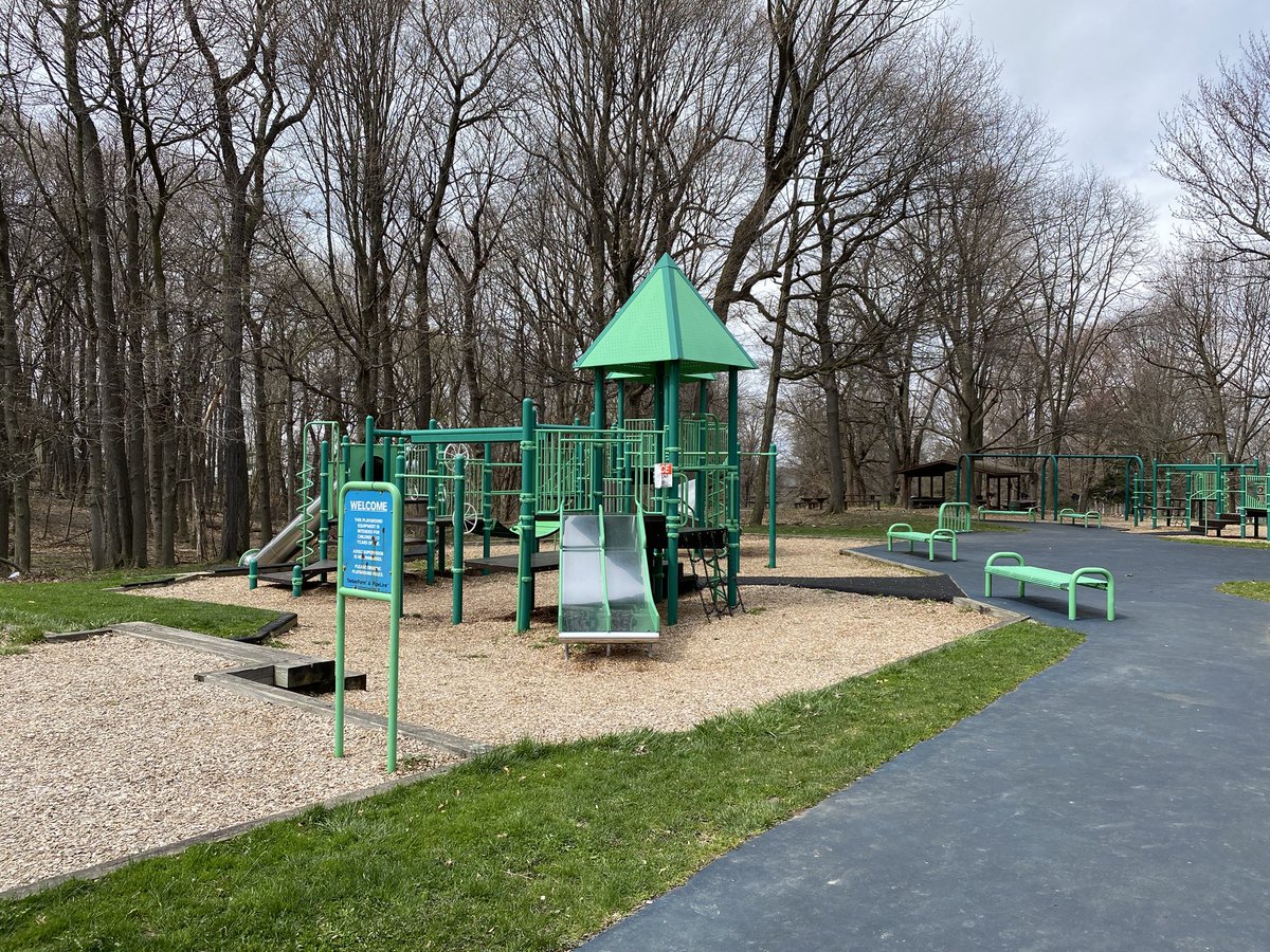 JennaBreeTV's tweet photo. Syracuse playgrounds like this one will stay empty until May 15th, as @NYGovCuomo extends school closures as part of #NYSonPAUSE. One psychologist tells us how social isolation could affect developing children @SPECNewsCNY https://t.co/0XkOxFMo3h
