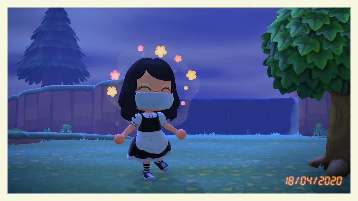 mein maid kostüm Design #AnimalCrossing #ACNH #NintendoSwitch