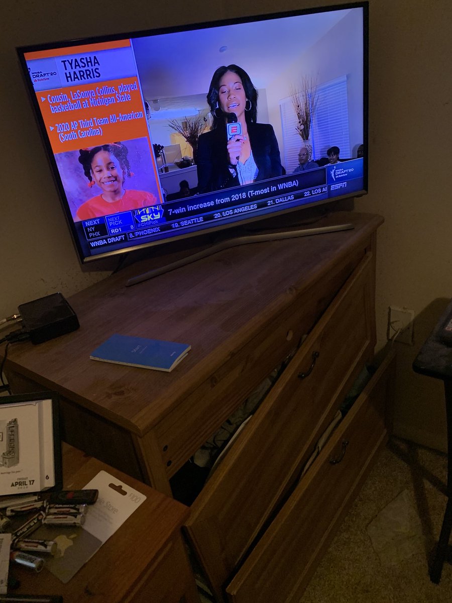 PaulBacon30's tweet image. Welcome to the ⁦@DallasWings⁩, Tyasha Harris!!! No. 7 pick out of South Carolina!!! #DALPick #WNBADraft