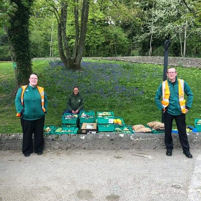 Had the privilege of delivering to @portlympnepark today, fruit and vegetables for the animals, ♥️ from @Morrisons #Folkestone #morethanajob #feedingthenation #feedingtheanimals #Covid_19