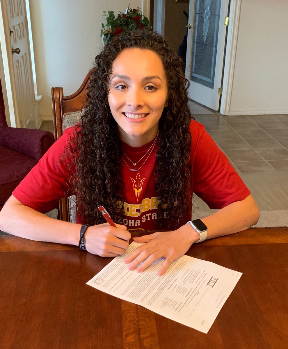 BlinnWbb's tweet photo. You are very deserving Gabby!  All those extra hours in the gym and video room payed off!! 
💪🏾🎥
#SunDevils❤️💛 https://t.co/uAUuoP6qc5