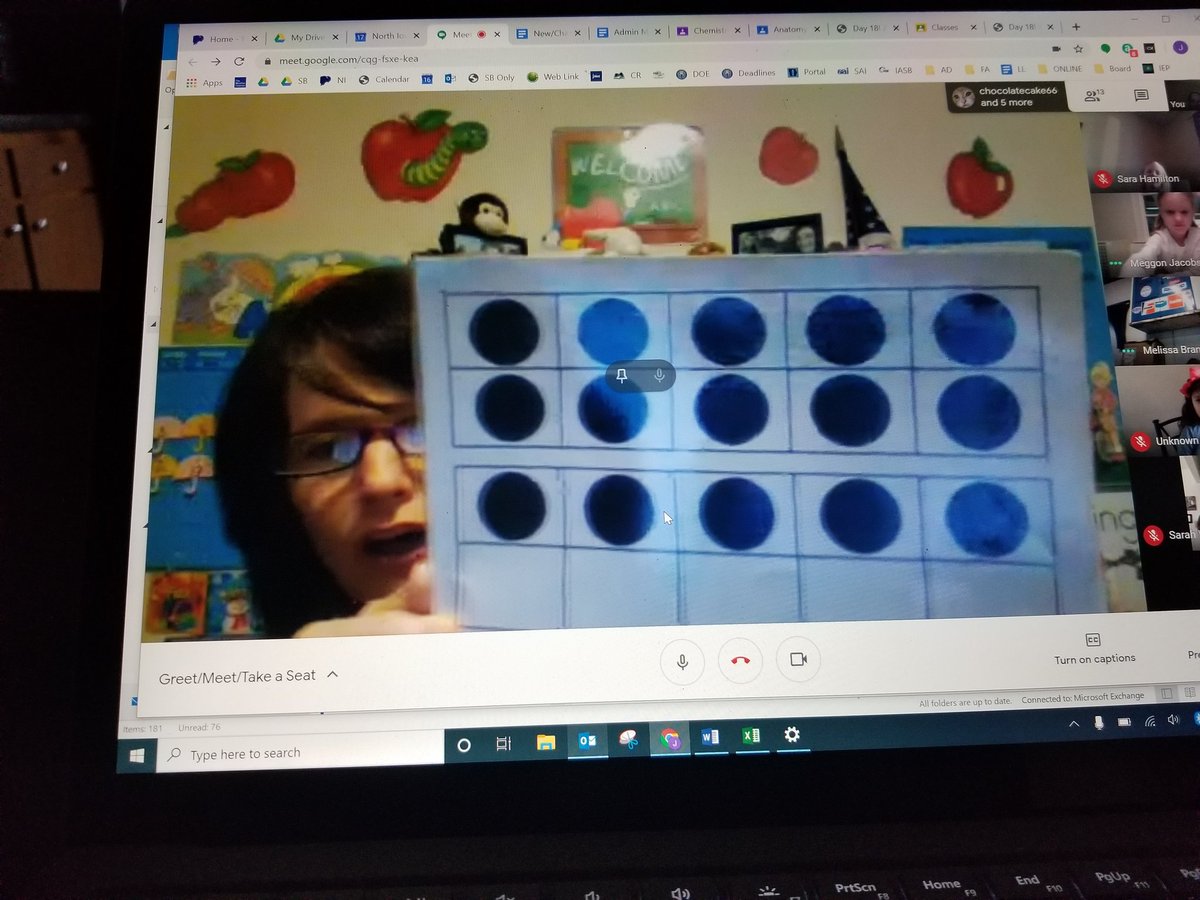 ericksonj14's tweet photo. #NIBison really dug into online learning this week. Saw a lot of ms/hs work getting done, but highlight of the day was think kindergarten morning meeting. https://t.co/EciqLnRI51