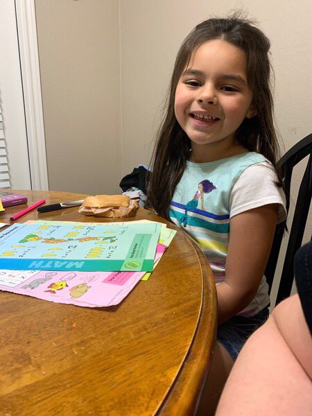 kinderatthehelm's tweet photo. Hard working kindergarteners!@kinderatthehelm @Stewart_Creek @MISDNews #scetrailblazers #kindervirtuallearning https://t.co/PfMHecDb1C