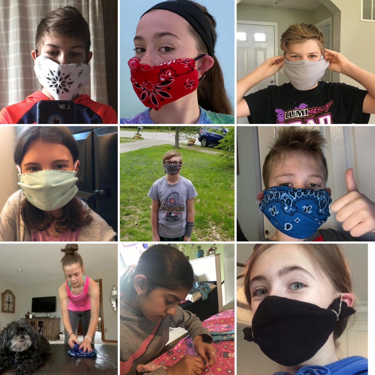tagteacher2002's tweet image. Today's engineering assignment: Make a mask!!! And they DID!!! AMAZING engineering skills of sixth graders @FootMiddle #TeamKentonNTI #LoveFirstTeachSecond