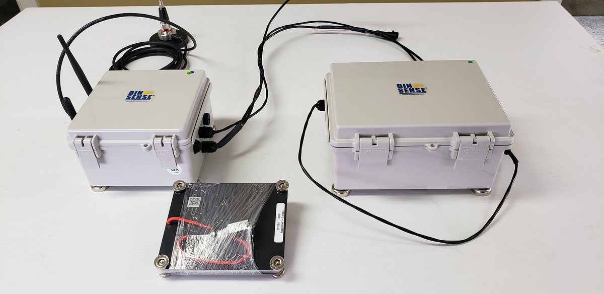 DrudgeElevators's tweet photo. Reviewing my #BinSense @IntraGrain demo kit this afternoon... Support Canadian economy, buy something that is #madeinCanada https://t.co/8n21Otxf2r