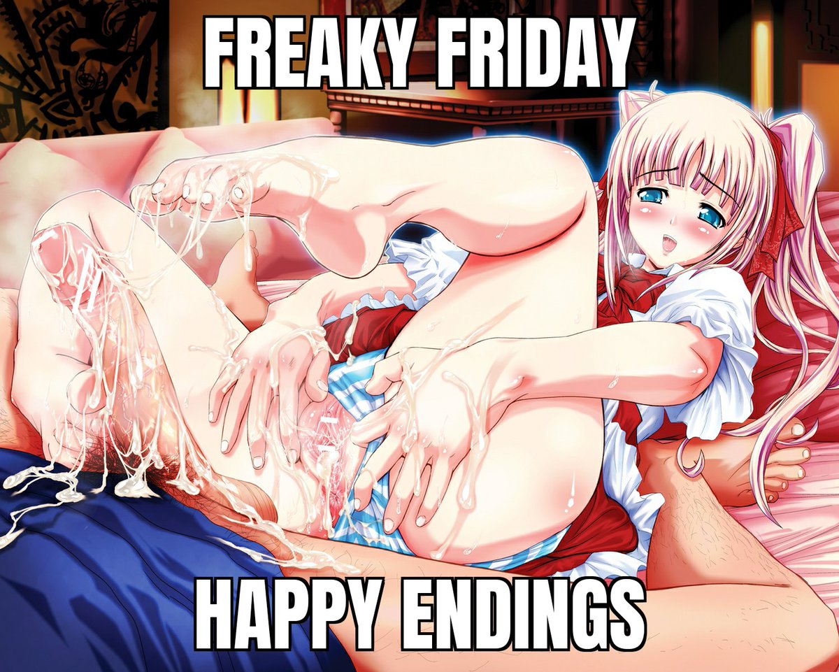 FeetMemez's tweet photo. #FreakyParty part 2
Happy Ending posts
Reply with the lovely and nasty and messy endings whether its from a foot job, facials, self pleasure, etc. It can be pics, vids or even gifs
Lets see them happy endings below https://t.co/YBHexRd1MG