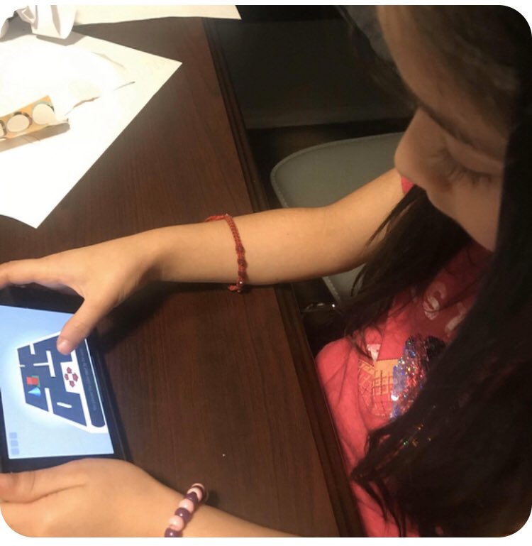 Practicing our math and digital skills from home.  <a href="/HISD_Crespo/">Crespo Elementary</a>