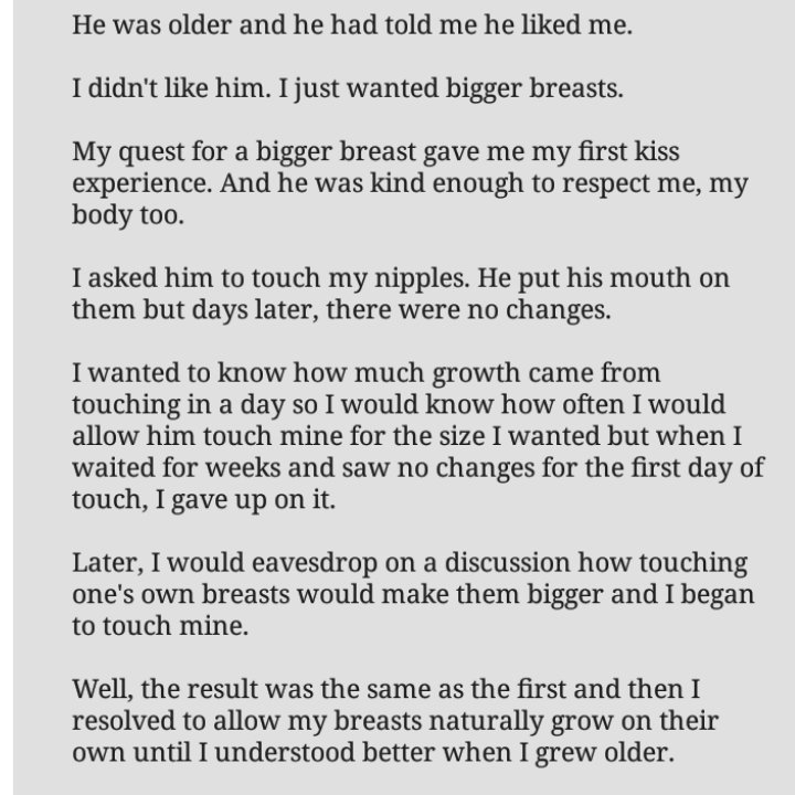 Amaaranthine's tweet photo. 365 DAYS OF WRITING IN 2020. #day107
WRITE ABOUT SOMETHING YOU MISUNDERSTOOD AS A CHILD.
A Story About Breasts.
#365DaysofWritingin2020
#storritella
#Writer
#WritingCommnunity
#breaststory
#readers
#Friday
#FridayVibes
#FridayFiesta
#gbasgbos
#StayAndPlay
#retweet π https://t.co/IyGyaia9JC