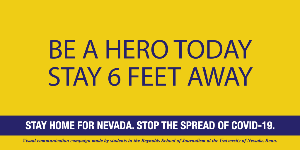 CaseyHiggins775's tweet photo. Together we can defeat #Covid_19 ! Stay home as much as you can and if you have to go out, Stay 6 Feet Away! #StayHome #StayHomeForNevada #RSJ108 @DisruptiveDESGN 

Also wash your hands!! https://t.co/1TEGVeHgt0