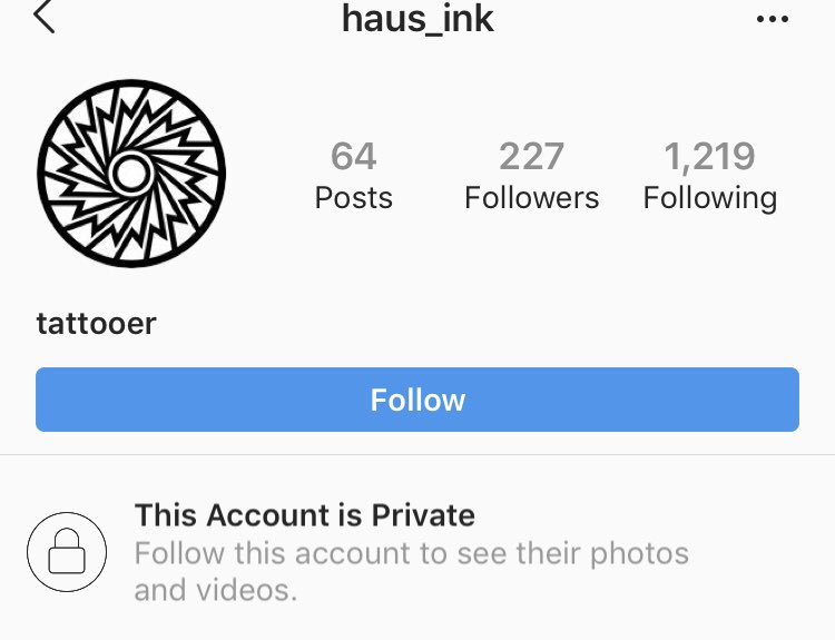 Hello! Just as a quick update, it appears Chris deleted many of his Hammer Instagram accounts but kept his tattoo account. He changed the username to haus_ink and made it private, but I just want to make everyone, especially people looking at tat artists online, aware :-)