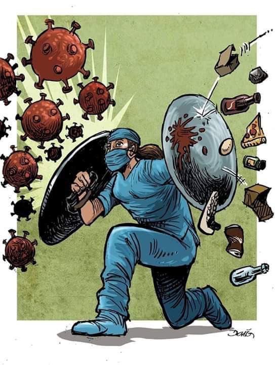 AyGreciaa's tweet photo. Gracias Médicos son unos luchadores contra la enfermedad y la ignorancia del mundo.  #covid_19mexico #Covid_19 #QuedateEnCasa https://t.co/aZ1P9n6m7X