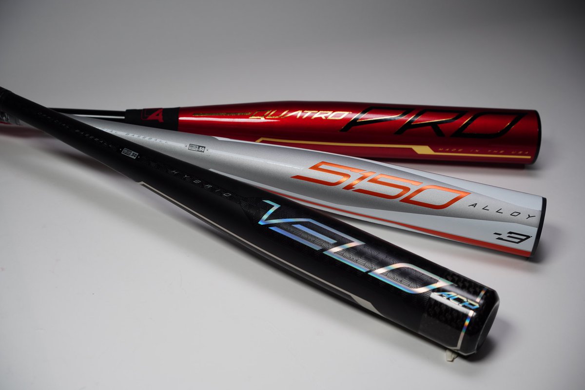 RawlingsSports's tweet photo. What animal is best at hitting a baseball? A bat🦇, eh oh! Today we want to take a moment to recognize our bats on #NationalBatAppreciation day! These beauties may not have wings, but they're sure to make every ball you hit fly!💯 #TeamRawlings #RawlingsBats #QuatroPro #VeloACP https://t.co/MiLc6IBbEP