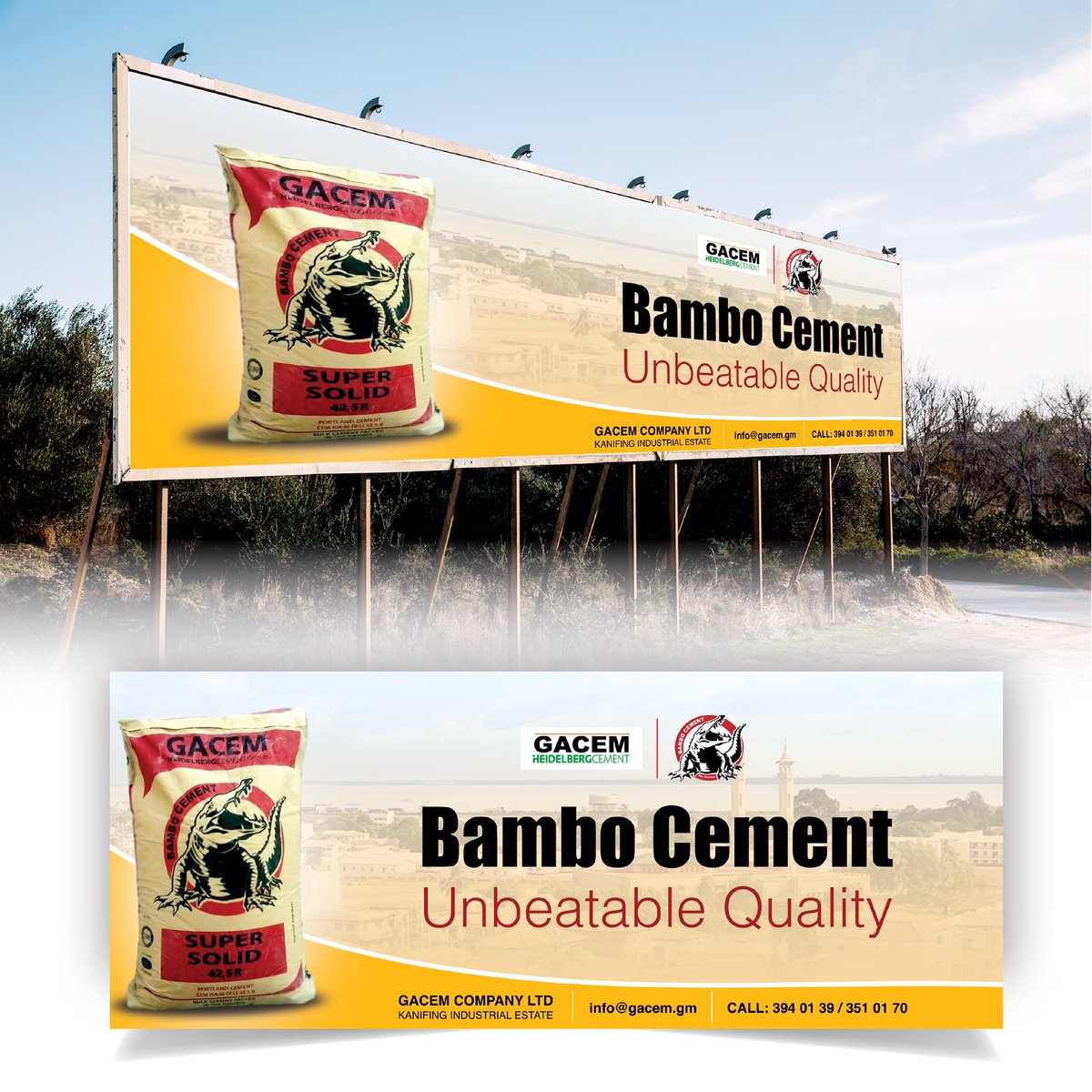 Ebou28390's tweet photo. @Gacem Billboard Ads 2020
#BamboCement                                      Follow my works on Instagram @I_made_it_media. https://t.co/i49HEh1iPd