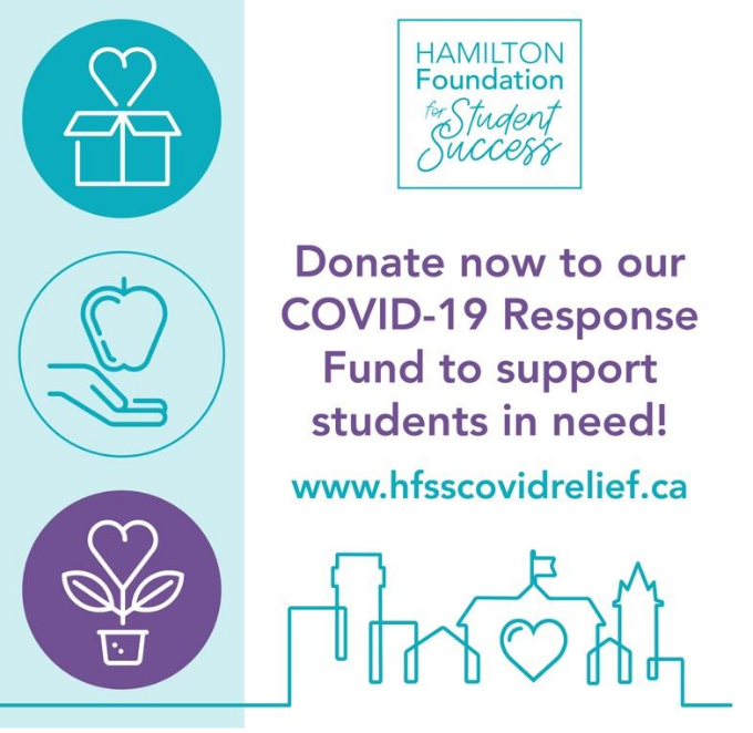 ms_sjweston's tweet photo. All of us have had to adapt to new realities during COVID-19 and many of our community’s most vulnerable are at risk.
You can help lift HWDSB students up by donating to the @HamFdnSS COVID-19 Relief Fund. Donate today at https://t.co/g8It1OTSDD #EngagedforSuccess https://t.co/7DDTd6w4Wj