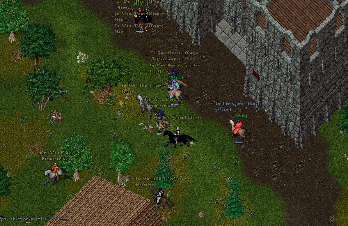 cataclysmuo's tweet photo. Every day the action gets better! Bridge wars broke out at Cataclysm shard, too many bodies on the ground to count! Friends and enemies are reliving the Sphere style glory days here at the Premier Old School Shard.
@ultimadragons #CataclysmUO #UO #FreeShard #Sphere https://t.co/Zka0MrZxiJ