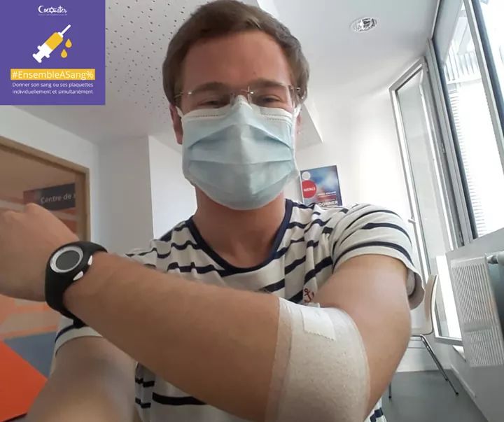 #CoeurOnA #EnsembleASang%
Comme Nathanaël, donnez votre sang et sauvez des vies ! Pensez à prendre rendez-vous pour éviter l'attente.

👉 Connaitre les lieux et conditions de collecte : dondesang.efs.sante.fr

#SoyonsActeurs #RestonsChezNous #DonDeSang