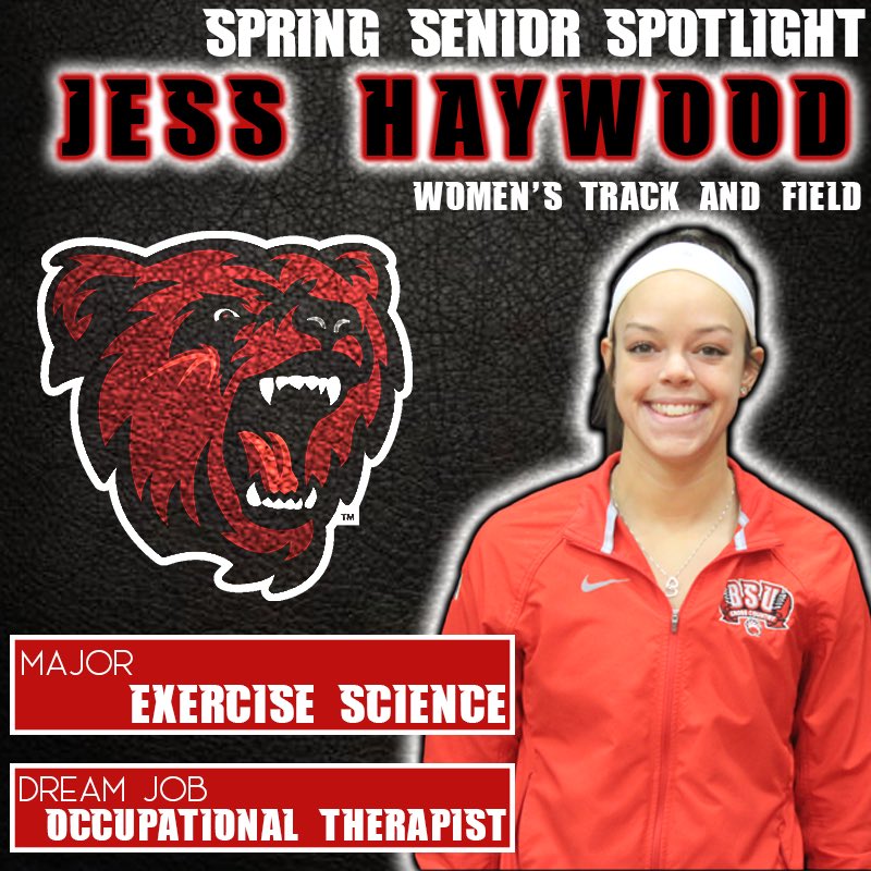 bsubears's tweet photo. 🏃‍♀️You already saw Jess in the student leadership video, we’ll here she is again. She’s majoring in Exercise science and wants to be an occupational therapist in the future 🏃‍♀️
-
#BSUBears #BSUTF https://t.co/zoxuCjfC8M