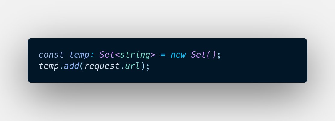 JackCres_'s tweet image. #JavaScriptTip
Estoy debuggeando y estoy metiendo en un array todos los paths cuando empiezan a llamarse y sacandolos del array cuando terminan de llamarse...
Para poder aรฑadir y eliminar cosas mas faciles utilice un Set en lugar de un Array