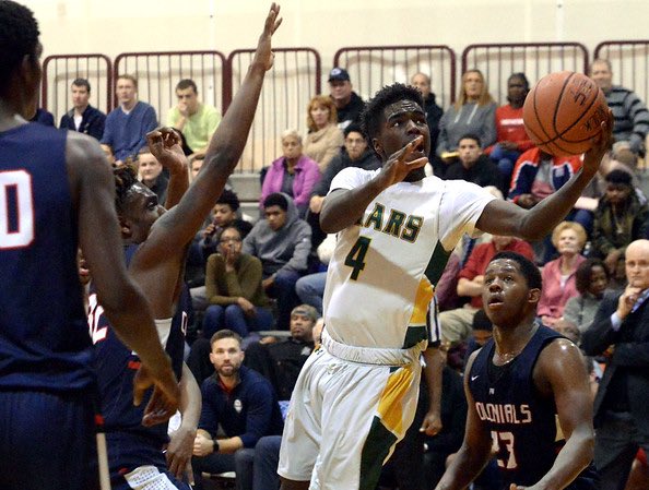Miller_Report's tweet photo. Donovan Rodriguez 6'1 Combo 
Bonner-Prendie HS (PA) 2020

Tough, gritty combo w/ vision; shut down defender, range from deep; effective mid range, excellent finisher; leader; coachable 

Stats: 
13.3 PPG, 3.2 APG, 3.8 RPG, 1.5 SPG

•2nd Team All-Catholic 
•2.4 GPA 850 SAT https://t.co/dNTrStVF1s