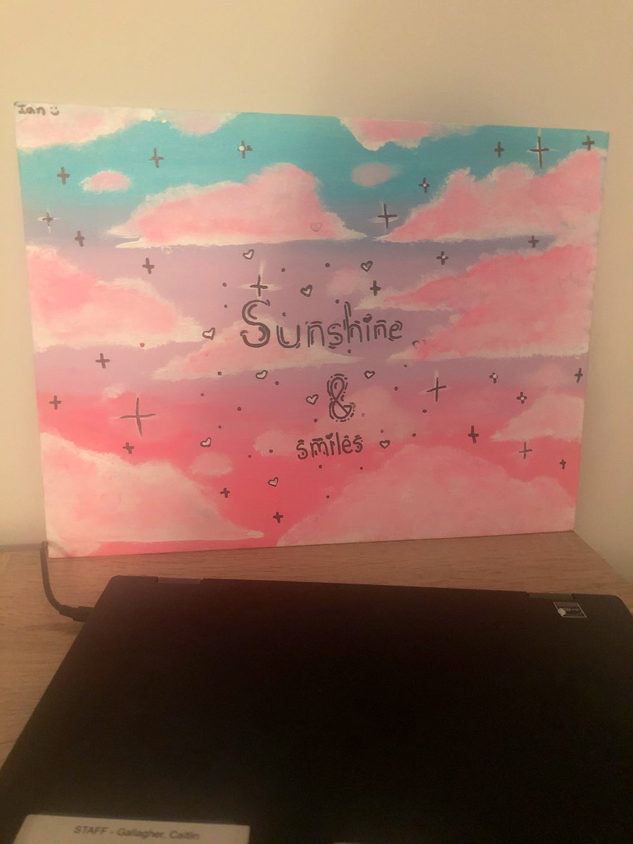 Right after we found out we wouldn’t be returning to school, a student asked if he could mail me something he had made. Sometimes the smallest positive messages can make the biggest difference! #sunshineandsmiles #distancelearning #sel20