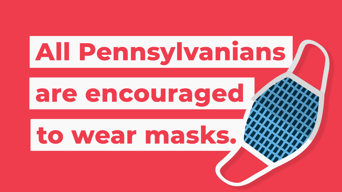 Governor Tom Wolf On Twitter The Cdcgov Recommends Wearing A Mask To Protect Others When Going Out In Public Please Wear A Cloth Mask When You Leave Your Home Mask Guidance
