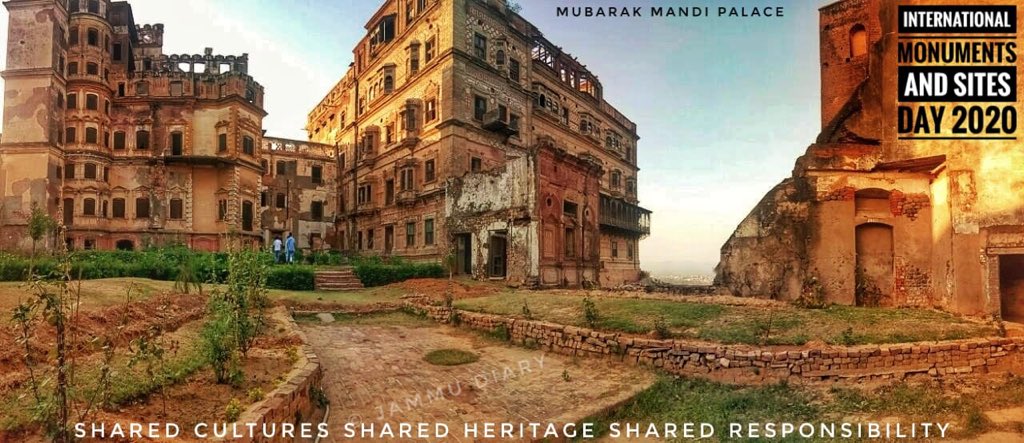 Greetings on #WorldHeritageDay2020
On this day let’s raise the public awareness about the diversity of #culturalheritage & the efforts that are required to #protect & #conserve our #DograHeritage. 
Do Share views

#ICOMOS 
#SharedCultures 
#SharedHeritage 
#SharedResponsibility