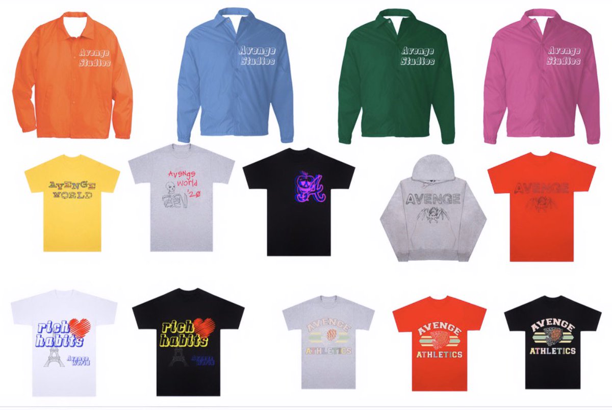 avengeworldwide's tweet photo. site back up SPRING’20 collection available now! https://t.co/BA49EXiVw6