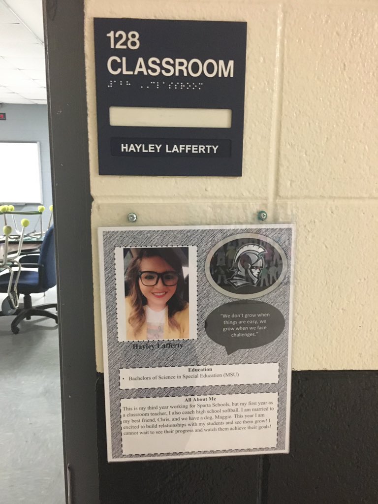 HayleyDLafferty's tweet image. Farewell room #128. You taught me more lessons than I could have ever thought about teaching our students. Much love🖤 #newadventures