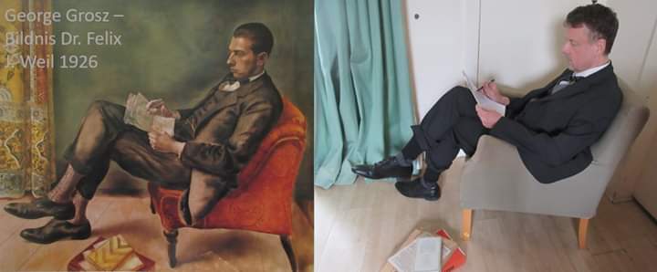 DerHUL's tweet photo. Working from home, our company asked us to recreate famous pictures to keep the spirits up. Here is my attempt for #LateJunction https://t.co/KsQQnCLGlu