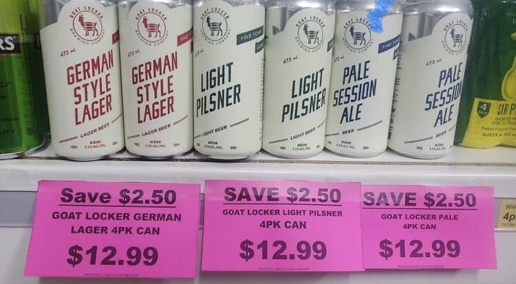 Update for the Goat Herd! Our brews are now available on Skip The Dishes through Value Liquor Hub in Edmonton! Be sure to grab yours soon 🐐🍻 #GetTheGoat #DrinkLocal #SupportLocal #AbCraftBeer